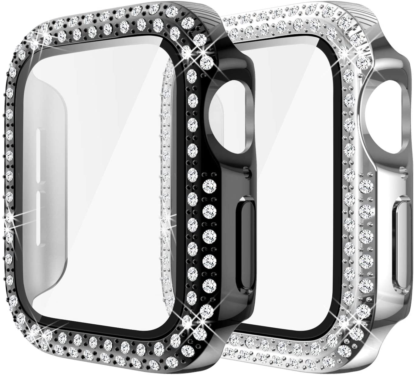 Apple Watch Case for Apple Watch 42mm Series 3/2/1, 2 Pack Bling
