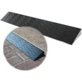 thumbnail image 1 of Garage Ramp Edge Door Threshold Ramp Threshold Ramp Doorway, Non-Slip Angled Entry Rated 1500 Lbs Load Capacity for Wheelchair and Scooter/Black/100 * 12 * 5.5Cm, 1 of 1