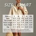 thumbnail image 6 of Morttic Women's Solid Color Batwing Sleeve 2 Piece Set – V-Neck Top & Loose Shorts with Pockets Casual Summer Outfit Apricot，S, 6 of 6