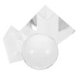 thumbnail image 4 of Worgeous 3pcs Optical Triangular Prism Crystal Cube and Ball Crystal Pyramid for Photography Home Office Decoration, 4 of 6