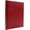 Red, variant on Bindertek Faux Leather Springback Thesis Binder - Tan, 1" Spine Width, 150 Sheet Capacity, High-Tension Spring Clamp Style, Perfect for Thesis Work, Legal Documents, Menus, Portfolios, Photography
