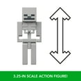 thumbnail image 2 of Minecraft Skeleton Spider Jockey Action Figures & Accessories 2-Pack, 3.25-in Scale Collectibles, 2 of 6