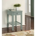 thumbnail image 2 of Pemberly Row Roe 1 Drawer Green Nightstand Open Shelf And Wood Hardware, 2 of 8