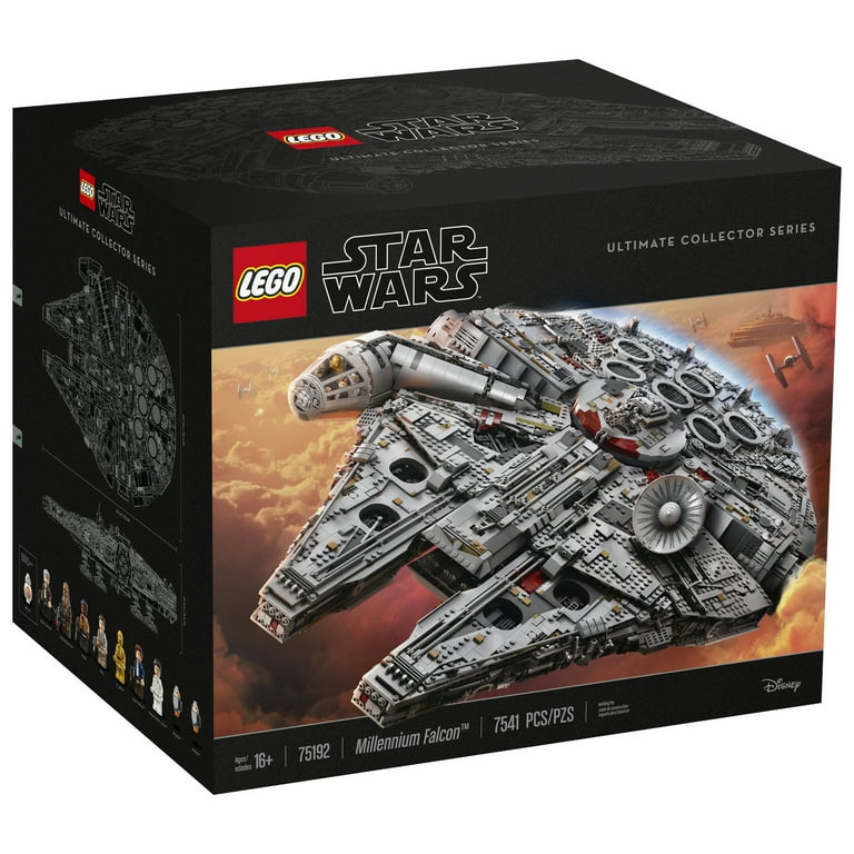 LEGO Star Wars Ultimate Millennium Falcon 75192 Expert Building Set and Starship Model Kit, Movie Collectible, Featuring Han Solo's Ship - Walmart.com