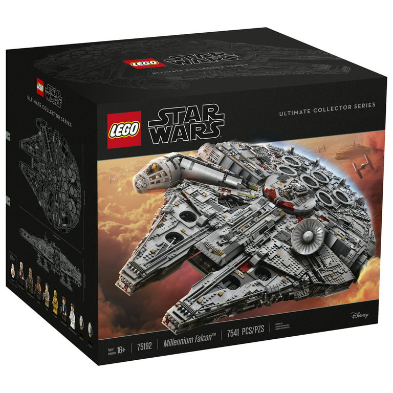 salut Ny ankomst forlade LEGO Star Wars Ultimate Millennium Falcon 75192 Expert Building Set and  Starship Model Kit, Movie Collectible, Featuring Han Solo's Iconic Ship -  Walmart.com