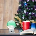 thumbnail image 2 of USHOBE 1Pcs Display Base Light Crystal Display Stand Transparent Glass Night Use Household Item, 2 of 6