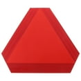 thumbnail image 1 of Slow Moving Vehicle Safety Sign with Reflector Triangle Sign Reflective Board, 1 of 7
