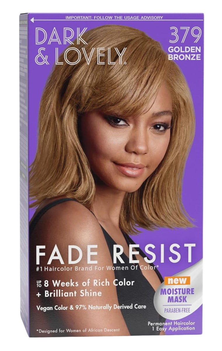 Dark And Lovely Fade Resist Hair Color, Chestnut Blonde, 380