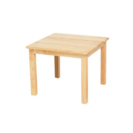 ECR4Kids Square Hardwood Table, Multiple Sizes/Heights
