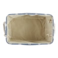 thumbnail image 2 of DII Polyester Pet Bin Trellis Paw Stonewash Blue Rectangle Small, 2 of 5