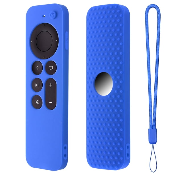 Para Apple TV 4K 6th Stick Remote Funda protectora de silicona con correa