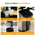 thumbnail image 3 of Sunvivi Iced Tea Maker Cold Brew Electric with 2.5-Quart Pitcher, Black, 3 of 7