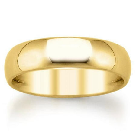 14kt Yellow Gold Classic Wedding Band, 5 mm