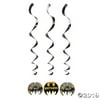 Batman™ Hanging Swirl Decorations - 3 Pc