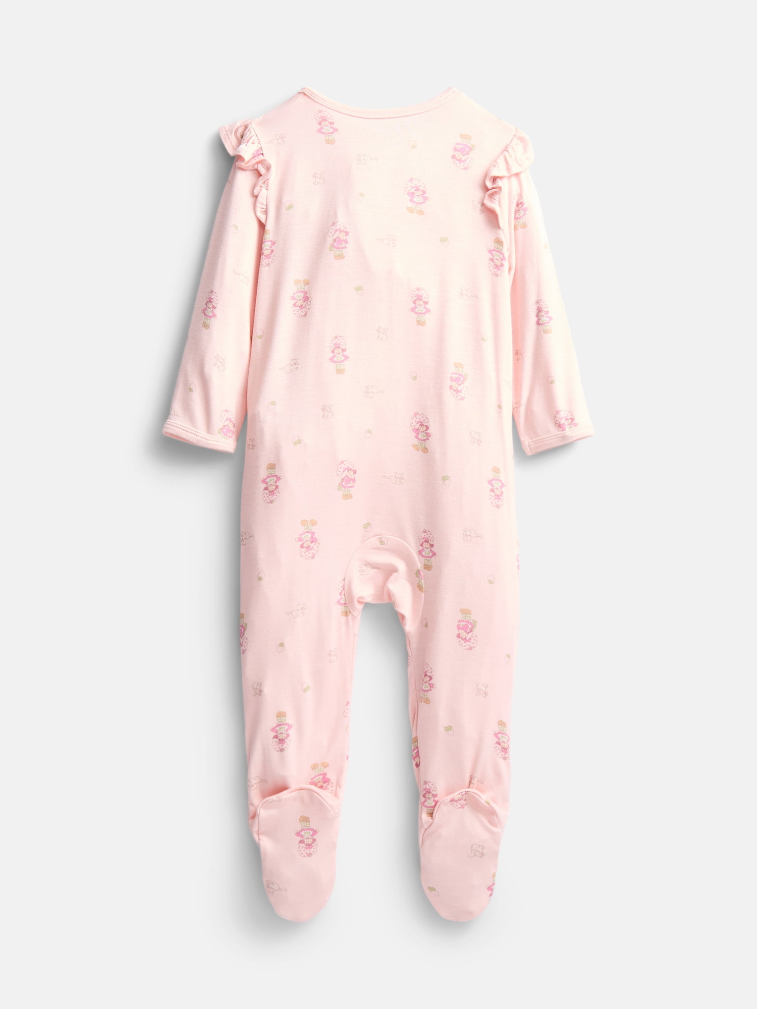 Strawberry Shortcake Unisex Baby Footed Sleep N Play, Sizes Preemie-6/9M