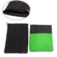 thumbnail image 2 of Unique Bargains 180T Motorcycle Cover Scooter Rain Dust UV Protector Black+Green L, 2 of 7