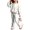 White, variant on Grblisyd Outfits for Girls Casual Long Sleeve Cute Cartoon Print Sweatershirt and Flared Pants 2 Pieces Fall Winter Set Size 7-8 Years