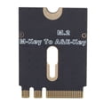 thumbnail image 1 of M.2 NVME SSD Convertir Adaptador, PCIe 4.0 M Key NVME SSD Convertir Tarjeta Estable Estable Rendimiento de deformació, 1 of 7