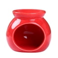 thumbnail image 2 of KGJQ Essential Oil Burner Small Ceramic Tealight Candle Holder Scented Wax Melt Warmer Desk Aromatherapy Diffuser for Home Fragrance Decor, 2 of 8