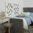 thumbnail image 3 of Dormify Comforter & Sham Set in Juliette Eyelash Sky Blue, Twin/Twin XL, Light Pastel Blue with Fringe Detail, Cotton and Blends, 3 of 5