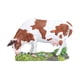 thumbnail image 2 of Escultura De Animales, Adornos Marrones Y De Vaca, Adornos De Resina De Vaca, Material De Resina Blanca, Mano De Obra Fina, Adornos De Resina De Vaca, Decoraciones Bonsái, 2 of 7