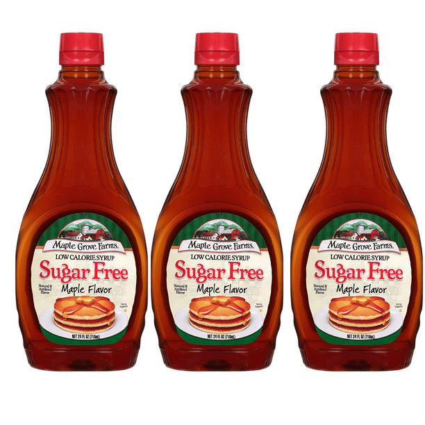 Maple Grove Farms SugarFree Maple Flavored Syrup GlutenFree Keto