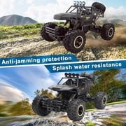1:12 Rock Crawler Rechargeable Off Road Truck 4WD, Metal Shell LED Headlights RC Remote Control Off Road Car Truck