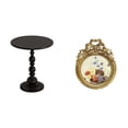 thumbnail image 1 of Mesa Auxiliar Con Marco De Fotos Vintage, Estilo Europeo Ornamentado, Mueble Pequeño, Mesa Auxiliar Estable Para Sala De Estar, Lugar Pequeño, Ideas Para Regalos De Boda, 1 of 8