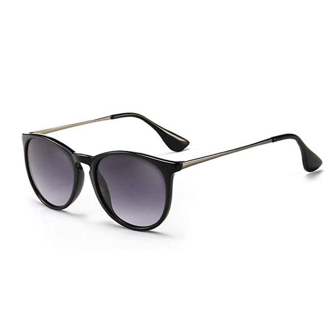 Gafas de sol redondas vintage para mujer y hombre, estilo clásico retro de diseñador