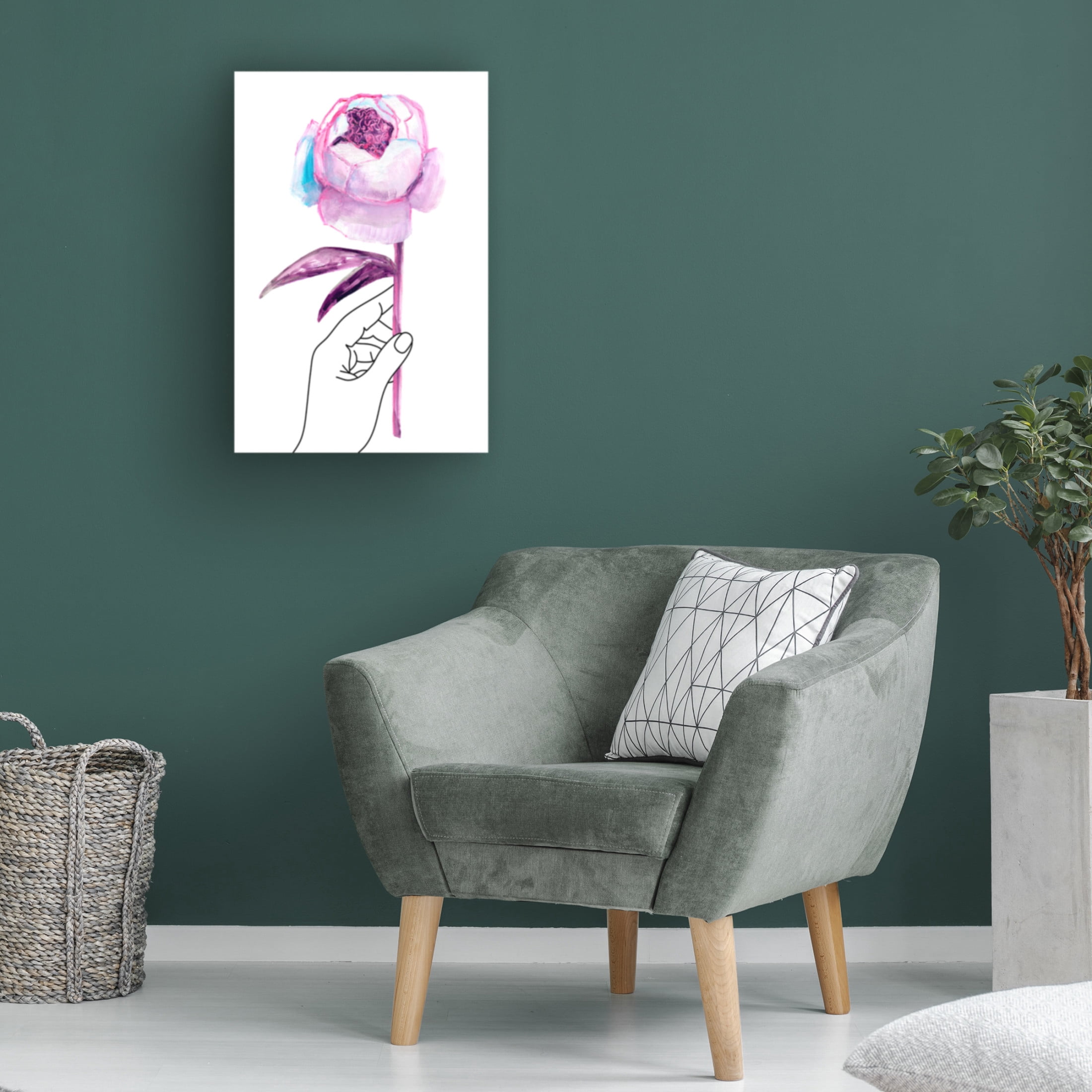Trademark Fine Art Rosana Laiz Blursbyai Louella Canvas Wall Art