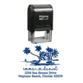 thumbnail image 1 of Printtoo Personalized Blue Self Inking Wedding Invitation Favor Stamp Custom Address Rubber Stamper-60 x 40 mm, 1 of 6