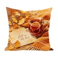 thumbnail image 2 of Halloween Sale Clearance!Fall Decor, Thanksgiving And Fall Pillow Covers 18x18 Inch Fall Pumpkin Maple Leaf Throw Pillowcase Case For Thanksgiving Pillow Rural Couch Sofa Bed Indoor Outdoor Decor, 2 of 6