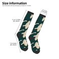 thumbnail image 2 of Gaeub Chaussettes de Design Imprimé Châles Volants Extensibles Chaussettes Tube Haut pour Hommes Femmes Adolescents, Chaussettes de Softball Soccer pour Randonnée, Sport, 2 of 6