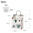 thumbnail image 2 of 2pcs Dormitory bedside storage hanging bag, bed finishing hanging basket storage bag, 2 of 5