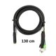 thumbnail image 2 of Cable conector Ebike de 1,3 metros, macho, 9 pines, apto para bicicleta eléctrica Afortunado Sencillez, 2 of 5