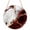 Red, variant on Marble Black Round Front Door Welcome Sign, 5.9 Inch Wall Hanging Decor for Indoor Outdoor, Abstract Gold White Brick Stone Motif Home Porch Hanger Decorations for Holiday Gift