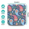 thumbnail image 5 of Mandala Inspired Paisley Dish Drying Mat, Exotic Artistic Absorbent Coffee Bar Mat, Colorful Vibrant Kitchen Counter Protector, 5 of 7