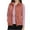 Orange, variant on IROINNID Women's Sleeveless Zip Up Jacket Turndown Lapel Short Cover-up Stand Collar Pure Color Pocket Plush Warm Vest, Orange