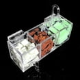 thumbnail image 6 of Frogued Fish Tank Filter High Transparency 3 In1 Round Outlet Wet Dry Separation Hanging Purify Water Acrylic Filter Box External Water Purifier for Supermarket, 6 of 13