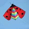 thumbnail image 4 of Cartoon Animal Delta Kite Easy Control Huge Single- Triangle Ladybug Kite for Family Trips Sports, 4 of 8