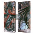 thumbnail image 1 of Head Case Designs Officially Licensed Ruth Thompson Dragons Malice Leather Book Wallet Case Cover Compatible with Samsung Galaxy A01 (2020), 1 of 6