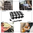 thumbnail image 3 of HAHDAXIA Electric Car Blanket-12 Volt Heated Car Blanket with Temperature Controller, Travel Electric Blanket Throw Fleece Blanket for for Car, Truck or RV Good for Cold Weather and Drive-ins, 3 of 7
