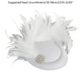 thumbnail image 5 of Yokua Sweet Style Felt Hat Hairpin Teenagers Taking Photo Camping Party Hair Clip, 5 of 16