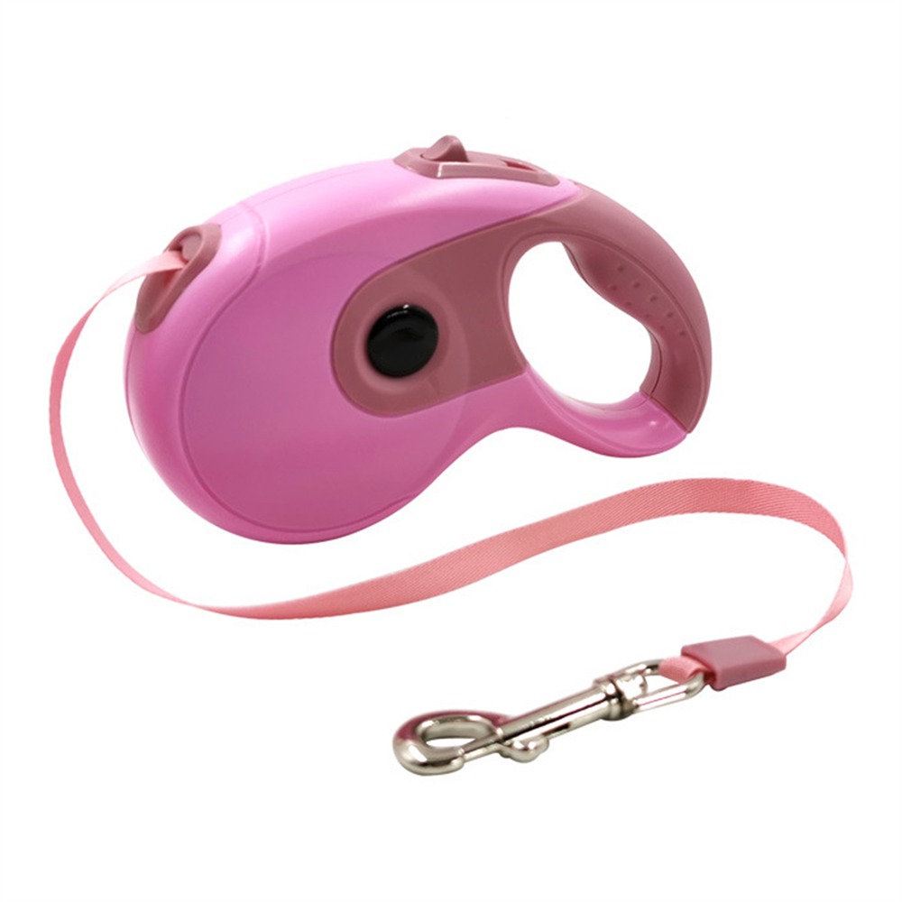 Retractable Dog Leash 16.4ft Nylon Cord, Heavy Duty 360° TangleFree