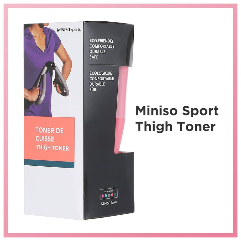 MINISO Thigh Toner Workout Equipment Arm Leg Exercise Master Trimmer Weight Lose Red