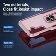 thumbnail image 6 of Case for Galaxy S24 FE,Heavy Duty Shockproof Full Protective [Dual Layer] [Hard PC],Built in Finger Ring Kickstand Protective TPU+PC Phone Case for Samsung Galaxy S24 FE 5G,2024 (Full Black), 6 of 10
