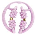 thumbnail image 2 of Lipstore Rouleau de Massage 8 Roues Sculpture du Corps Masseur de Jambes pour Sports Femmes avant-Bras Rose, 2 of 8