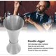 thumbnail image 3 of Stainless Steel Mixing Horn Measuring Cup Multifunctional Thickened Design Wide Opening Glossy Appearance Easy To Clean (Silver), 3 of 5
