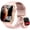Pink, variant on Smart Watch Fits for Android and iPhone, 2.01" AMOLED HD Curved Screen, Bluetooth Calls/Answer, Fitness Tracker, 110+ Sport Modes, Smart Watch for Men Women, IP68 Waterproof Smartwatch, Pink