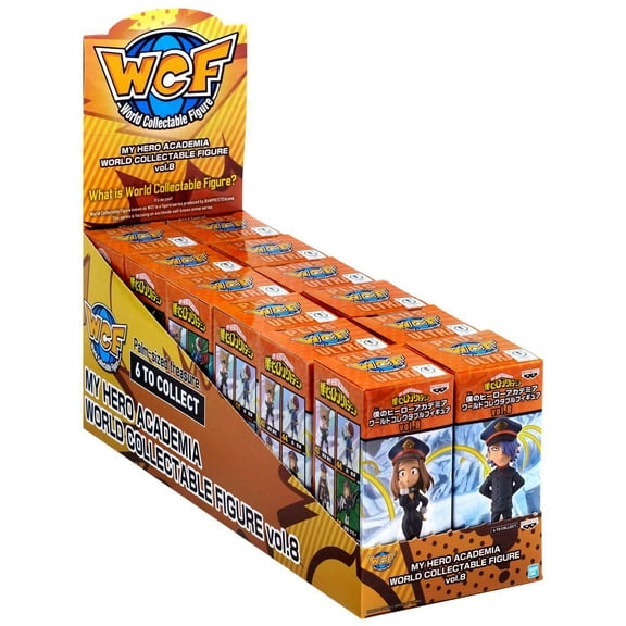 My Hero Academia WCF World Collectable Figure Vol. 8 Box of 12 PVC Figures